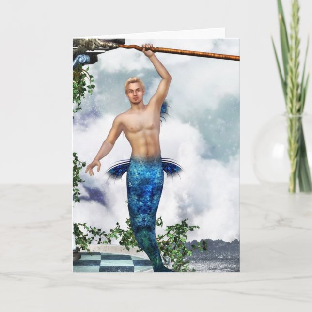 Neptune hälsningkort kort (Framsida)