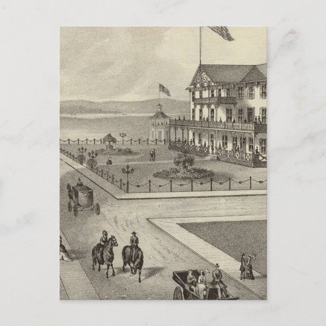 Neptune House, Ocean Beach, NJ Vykort (Framsida)