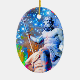 Neptune Julgransprydnad Keramik