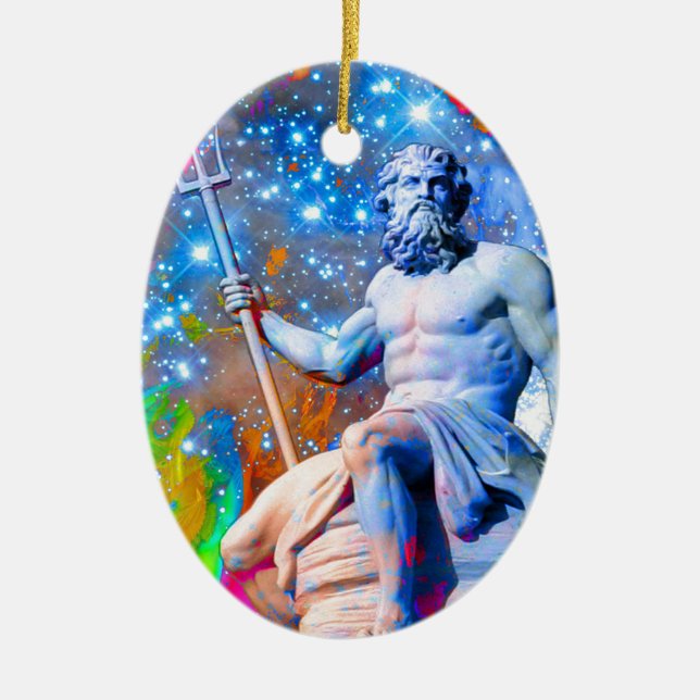Neptune Julgransprydnad Keramik (Framsidan)