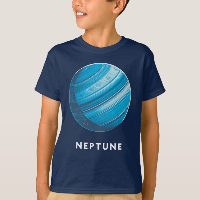 Neptune / Neptune - Classic Planet Tee T-Shirt (Framsida)