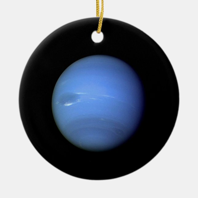 Neptune planet NASA Julgransprydnad Keramik (Framsidan)