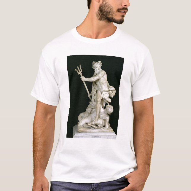 Neptune som lugnar vågar, 1757 t shirt (Framsida)