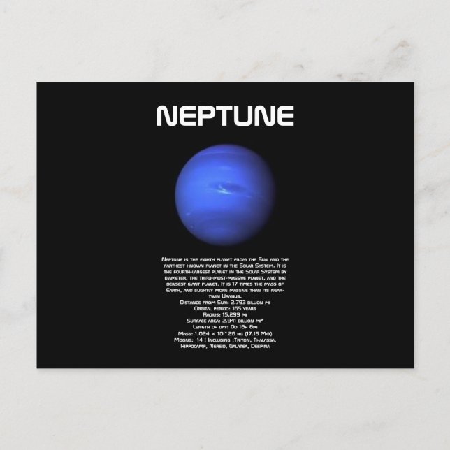 Neptune-vykort Vykort (Framsida)