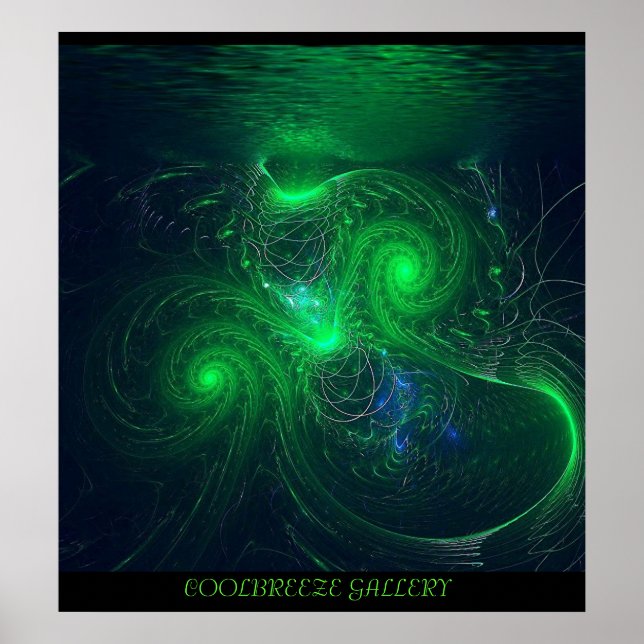 NEPTUNE'S DEEP SEA DOMAIN POSTER (Framsidan)