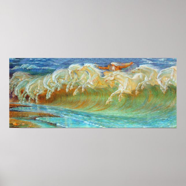 Neptunes hästar poster (Framsidan)