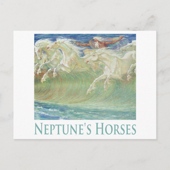 NEPTUNES HORSER RIDE VINKARA VYKORT (Framsida)