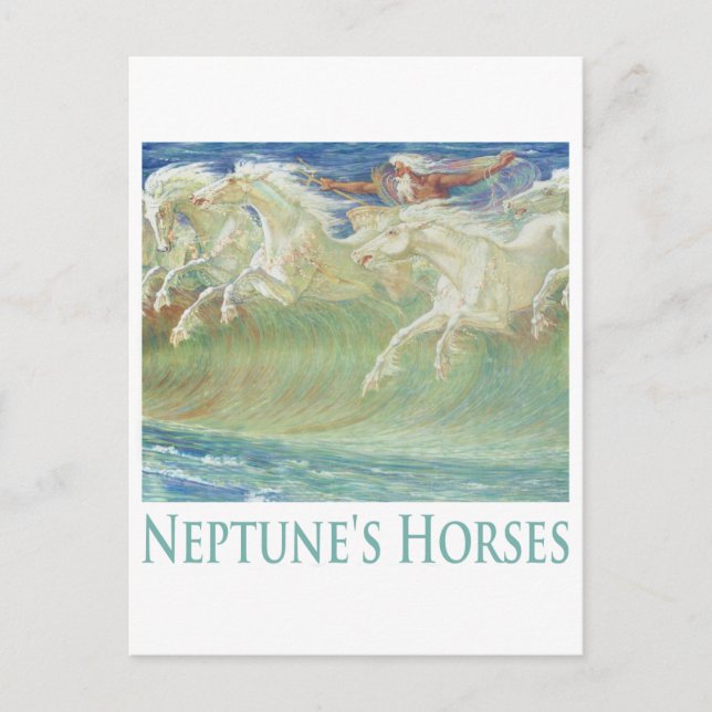 NEPTUNES HORSER RIDE VINKARA VYKORT (Framsida)