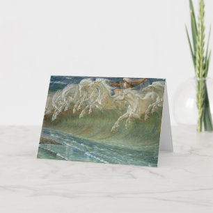 Neptunes Horses Card Kort