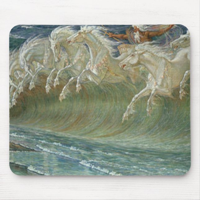 Neptunes Horses Mousepad Musmatta (Framsidan)