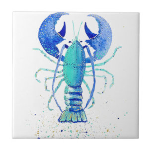 Neptunes hummer kakelplatta