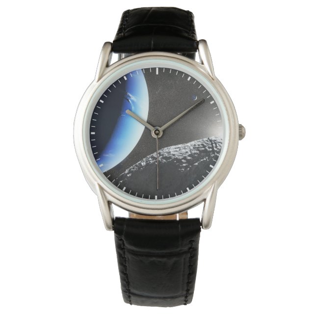 Neptunes lilla Måne Hippocamp. Armbandsur (Framsida)