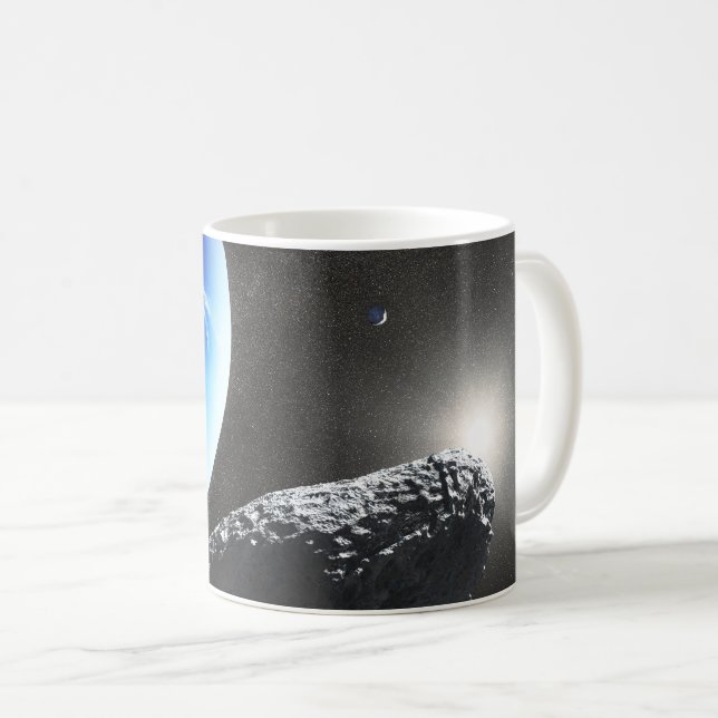 Neptunes lilla Måne Hippocamp. Kaffemugg (Framsida höger)