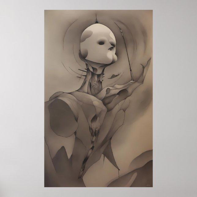 Neptuni Incubi Dusii - Ken Gage Art Poster (Framsidan)