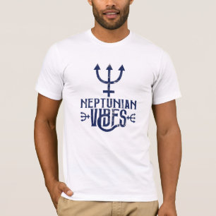 Neptuniska Vibrationer Fiskarna Astrologi Zodiak N T Shirt