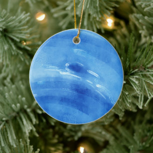 Neptunn keramisk ornament