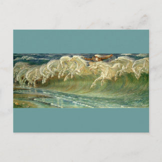 Neptuns hästar vykort