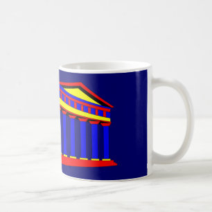 Neptuns tempel kaffemugg