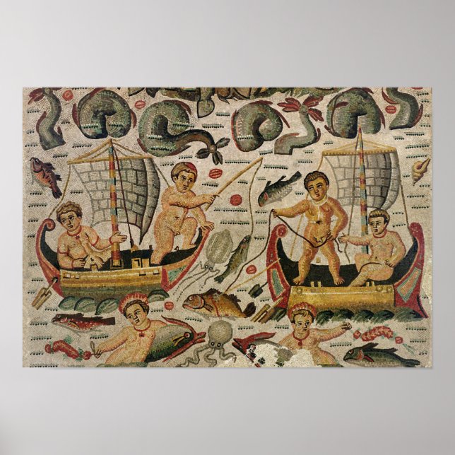 Neptuntriumfen och Amphitrite Poster (Framsidan)