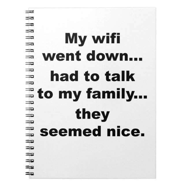 NER! ANTECKNINGSBOK MED SPIRAL (Framsidan)