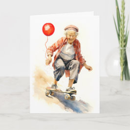 Ner Backe, inte över Backe, farmfödelsedag Kort