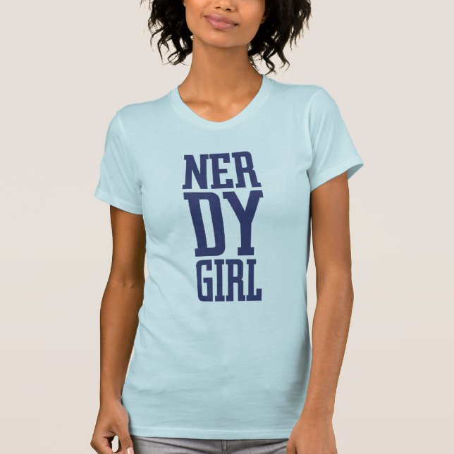 Ner Dy-flicka Tee (Framsida)