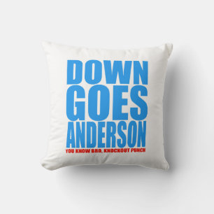 Ner Går Anderson Kudde