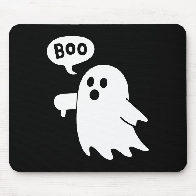 Ner Ghost Screaming Boo DisApproval Ghost Hallowed Musmatta (Framsidan)