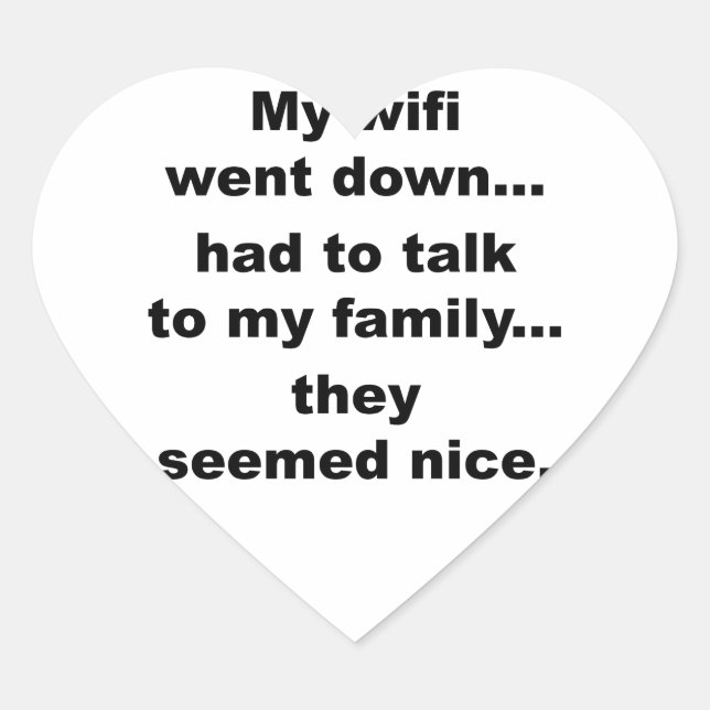 NER! HJÄRTFORMAT KLISTERMÄRKE (Framsida)