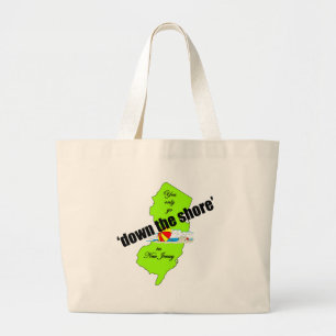 Ner Jersey Shore Beach Bag Jumbo Tygkasse