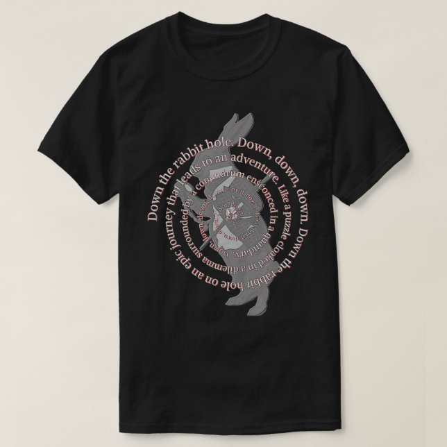 Ner Kanin Hål  T Shirt (Design framsida)