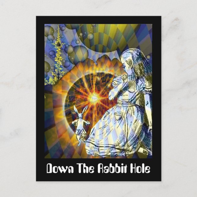 Ner Kanin Hål Vykort (Framsida)