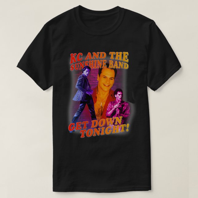 Ner KC, kom ner i kväll, VNeck  T Shirt (Design framsida)