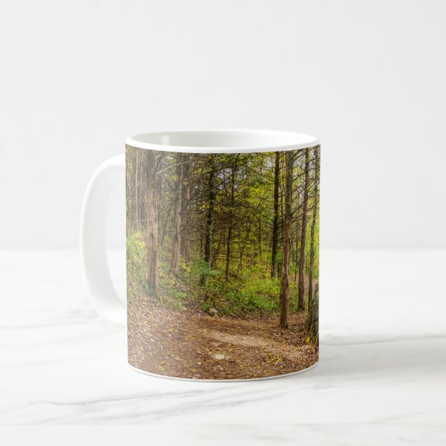 Ner och runt kaffe Mugg (Framsida vänster)