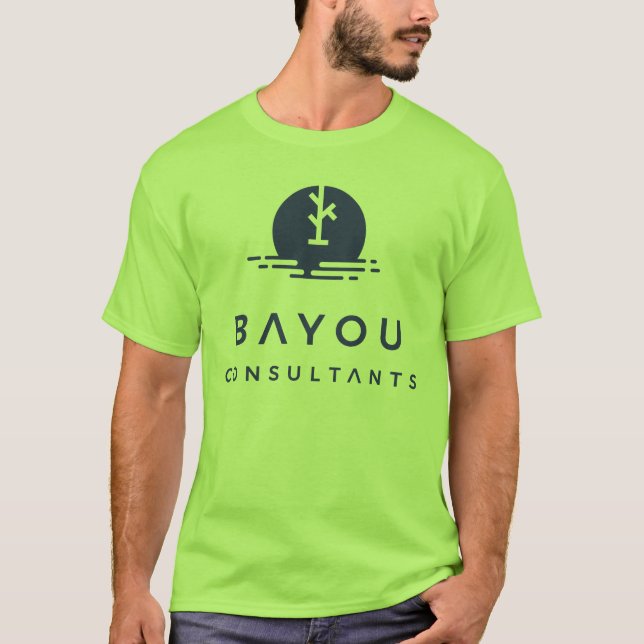 Ner på Bayou. Den här skjortan tar dig dit! T Shirt (Framsida)