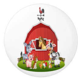 Ner på facket för keramiska lådor knopp