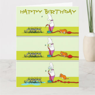 Ner, roligt tjock-kort och Duncan-kort Kort