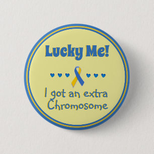 Ner Syndrome Lucky Me! Extra Chromosome - Hearts Knapp
