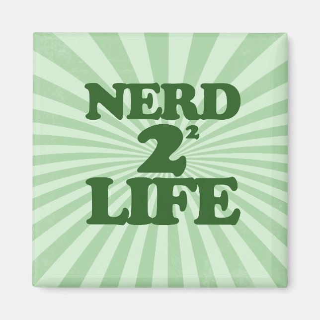 Nerd 4 Life Magnet (Framsidan)