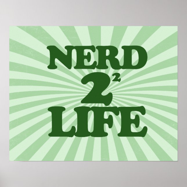 Nerd 4 Life Poster (Framsidan)