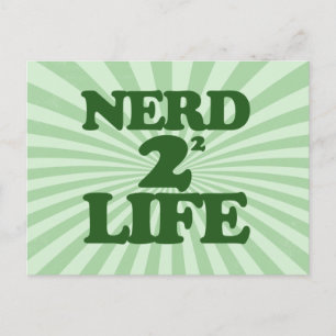 Nerd 4 Life Vykort