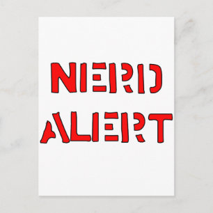 Nerd Alert Vykort