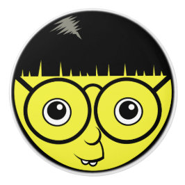 Nerd Ansikte Knopp