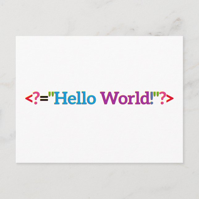 Nerd Baby Goods Vykort (Framsida)