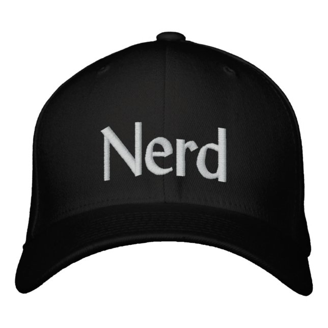 Nerd Broderad Keps (Framsida)