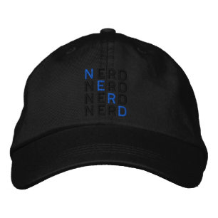 Nerd Broderad Keps