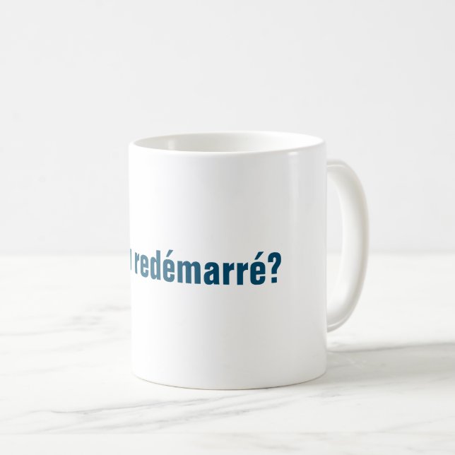 Nerd Coffee Mugg Fransk (Framsida höger)