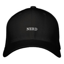 Nerd Embroized Baseball Hat