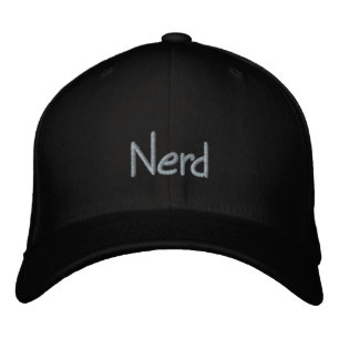 Nerd Embroized Cap Broderad Keps