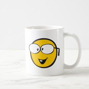 Nerd Emoji Kaffemugg